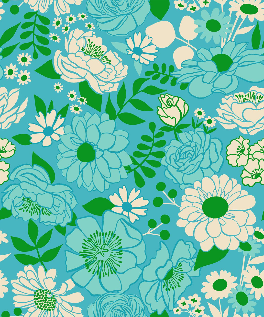 PREORDER - Rise and Shine in Succulent - RS0077 13 - Half Yard