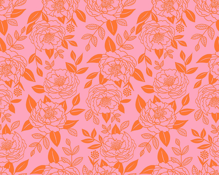 Rise and Shine - Garden Glow in Azalea - Melody Miller of Ruby Star Society - RS0079 12 - Half Yard