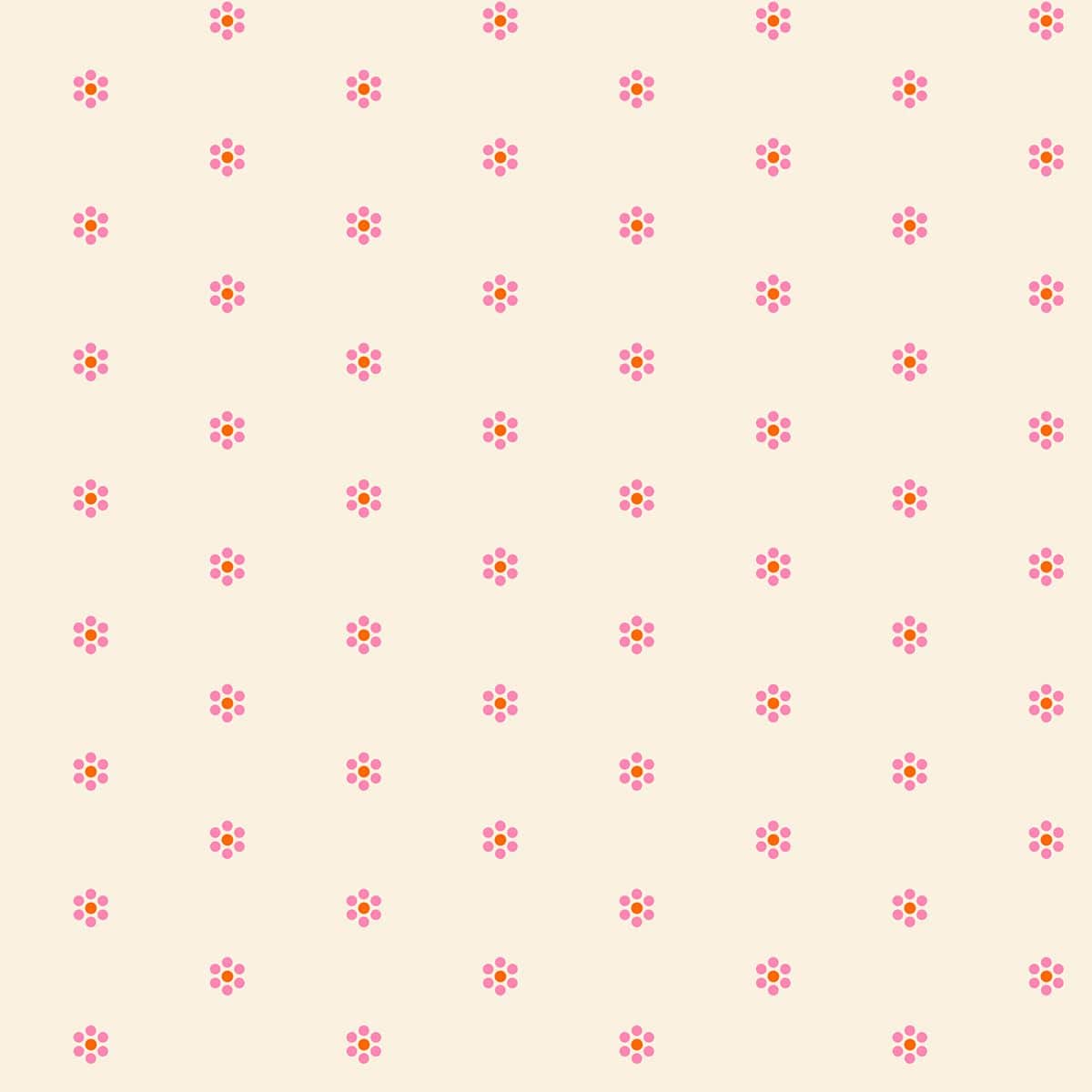 Rise and Shine - Tiny Blooms in Natural - RS0083 11 - Half Yard