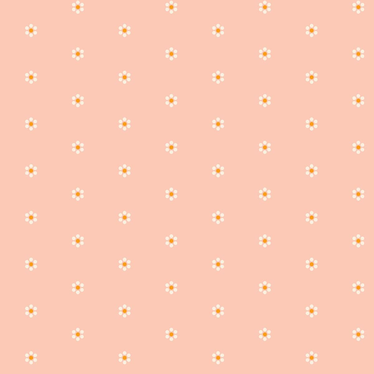 Rise and Shine - Tiny Blooms in Peach Blossom - RS0083 13 - Half Yard
