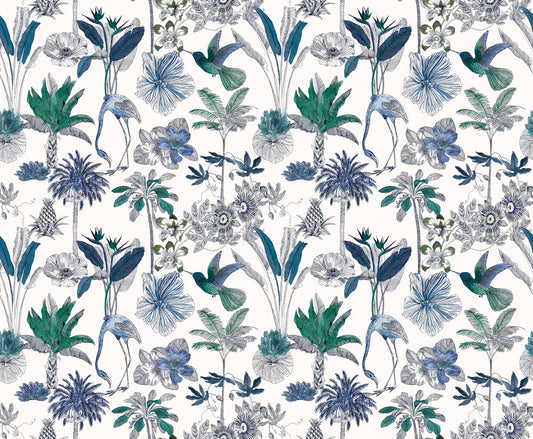 Liberty London - Tana Lawns - Darwin's Journey - 03634108C - Half Yard