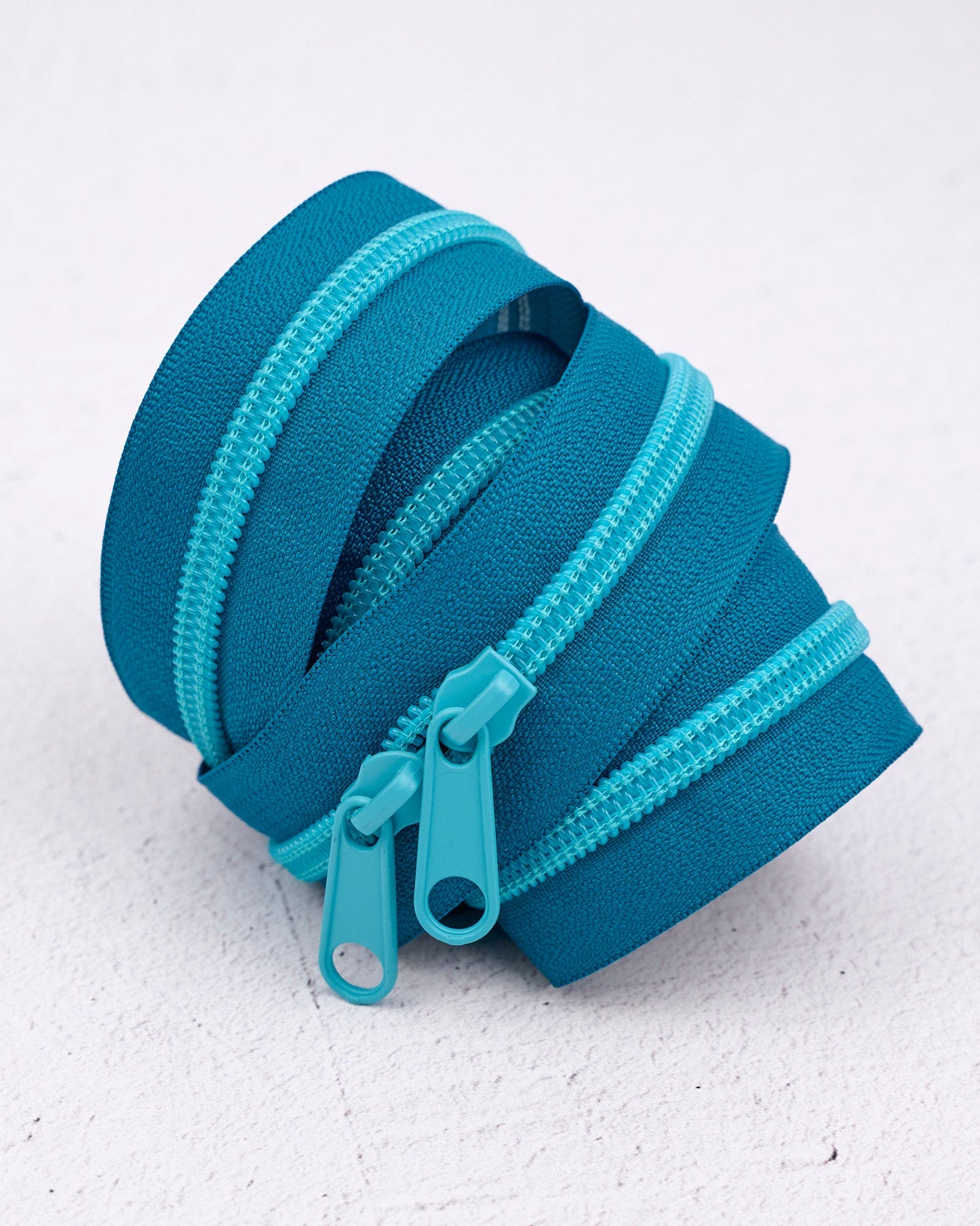Aquamarine - Handbag Zipper - Renaissance Ribbons
