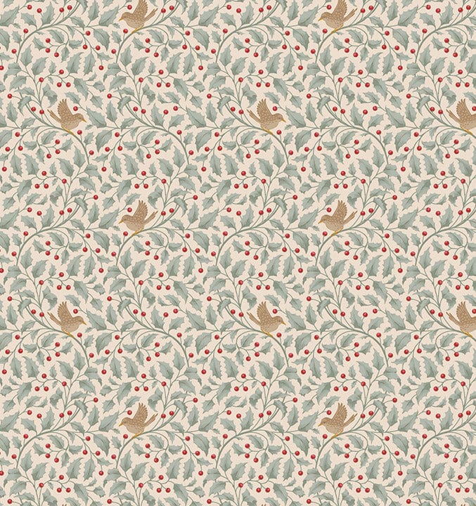 Holly Duckegg quilting fabric, part of the Merry Little Christmas fabric collection by Tilda Fabrics (SKU:TIL100626)