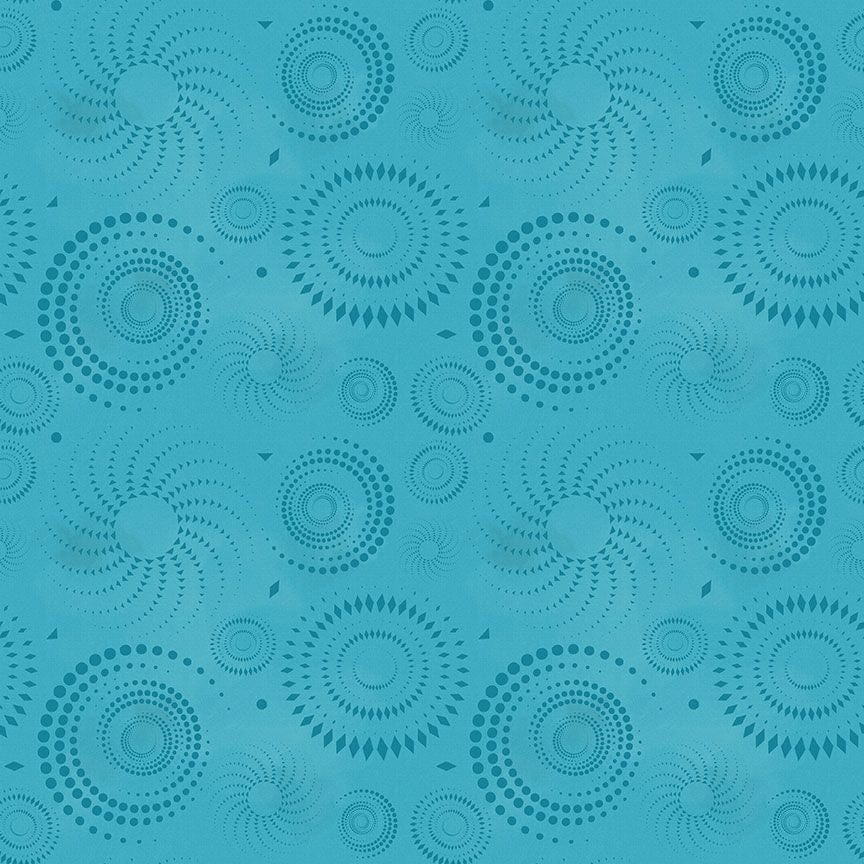 Dot Dot Goose in Lake - Colorstock by Judy and Judel Niemeyer - Half Yard Fabric