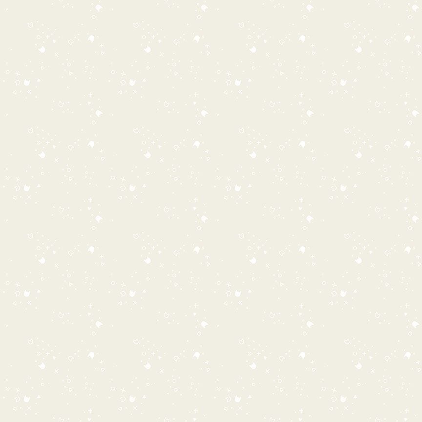 Kitty Litter Blender in Chiffon quilting fabric, part of the Kitty Litter fabric collection by Pammie Jane (SKU: STELLA-DPJ3000 CHIFFON)