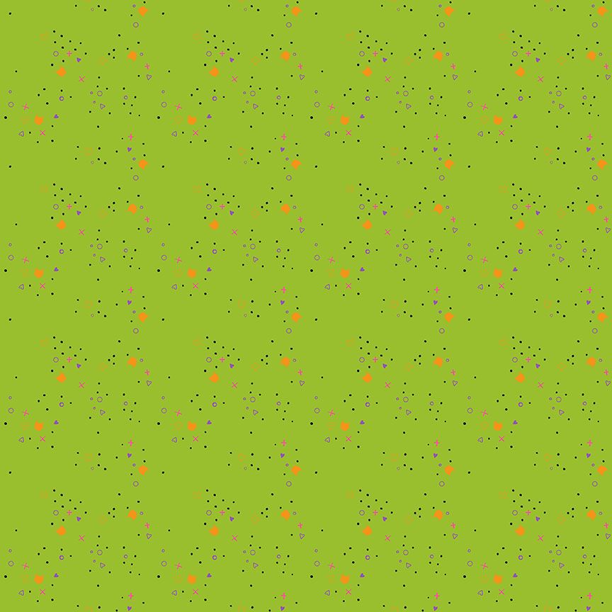 Kitty Litter Blender quilting fabric in Meowloween, part of the Kitty Litter fabric collection by Pammie Jane (SKU: STELLA-DPJ3000 MEOWLOWEEN)