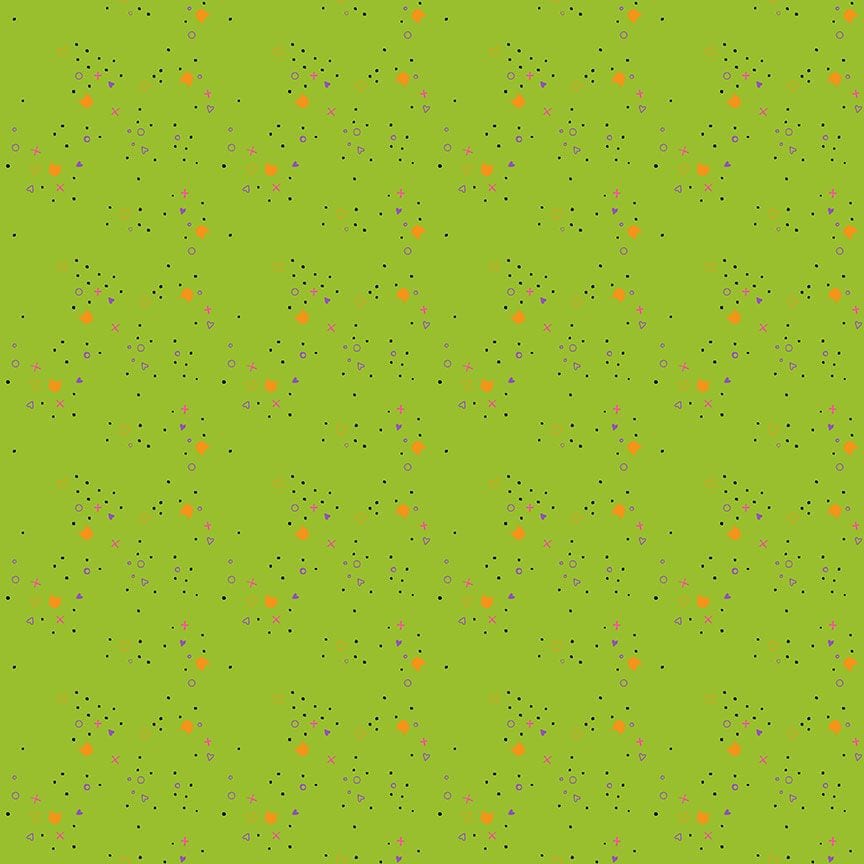 Kitty Litter Blender quilting fabric in Meowloween, part of the Kitty Litter fabric collection by Pammie Jane (SKU: STELLA-DPJ3000 MEOWLOWEEN)