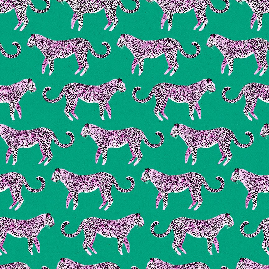 Keeley quilting fabric in Glade, part of the Mix Tape fabric collection by Pammie Jane (SKU: STELLA-DPJ3235 GLADE)