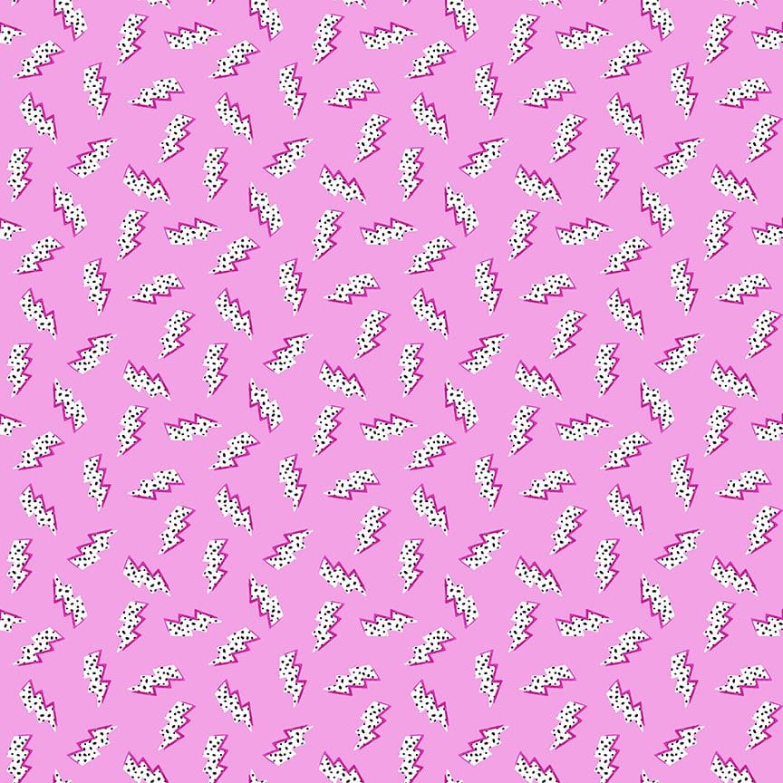 Bolt quilting fabric in Pink, part of the Mix Tape fabric collection by Pammie Jane (SKU: STELLA-DPJ3239 PINK)
