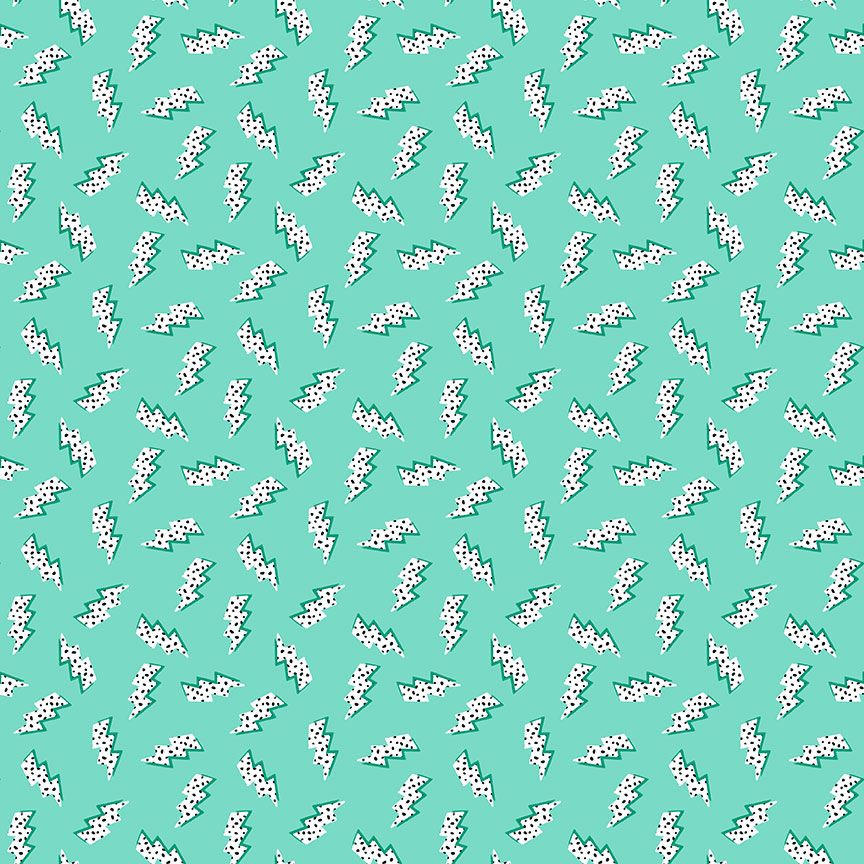 Bolt quilting fabric in Tiffany, part of the Mix Tape fabric collection by Pammie Jane (SKU: STELLA-DPJ3239 TIFFANY)