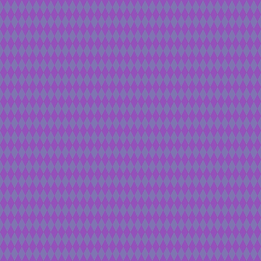 A closeup shot of the quilting fabric pattern called Harlequin, designed by Pammie Jane for Dear Stella, in the moonbeam colorway. The SKU is STELLA-DPJ3179 MOONBEAM.