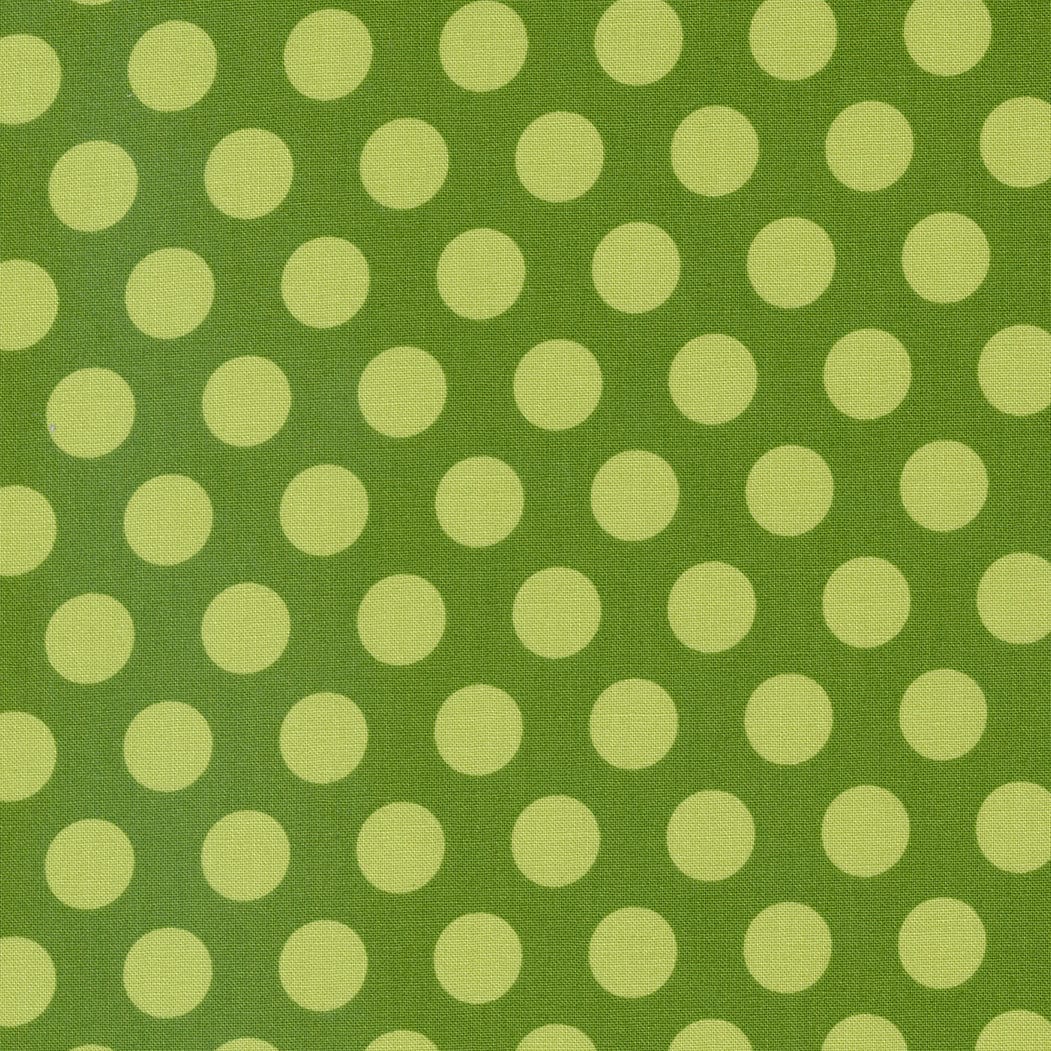 Favorite Things - 108" Dots in Evergreen - 108008 17 - Half Yard