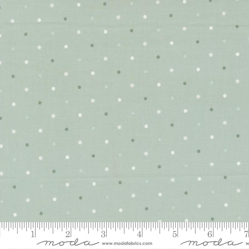 Magic Dot Robins Egg 108" wideback fabric, part of the Magic Dot fabric collection by Lella Boutique (SKU: 108026 64)