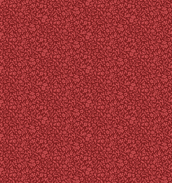 Eve Burgundy quilting fabric, part of the Merry Little Christmas fabric collection by Tilda Fabrics (SKU: TIL110140)