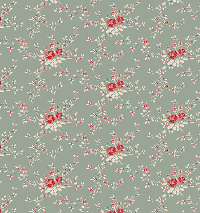 Noel Duckegg - Merry Little Christmas by Tilda Fabrics - Half Yard Fabric (Preorder)