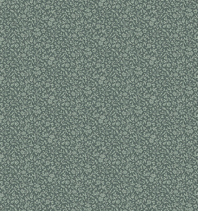 Eve Petrol quilting fabric, part of the Merry Little Christmas fabric collection by Tilda Fabrics (SKU: TIL110142)