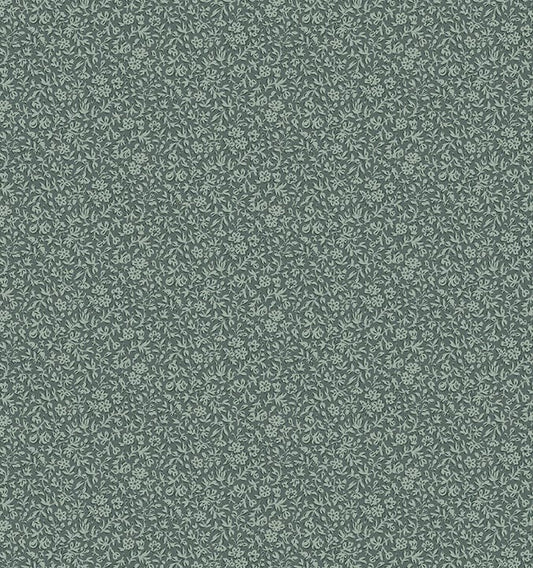 Eve Petrol quilting fabric, part of the Merry Little Christmas fabric collection by Tilda Fabrics (SKU: TIL110142)