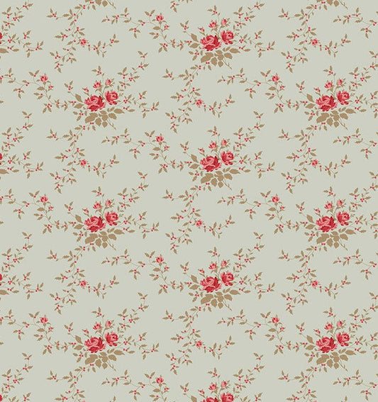 Noel Mist quilting fabric, part of the Merry Little Christmas fabric collection by Tilda Fabrics (SKU: TIL110143)