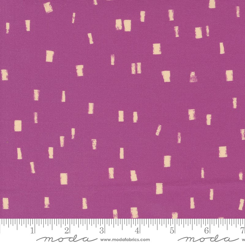 Maeve - Ink Dash in Cyclamen - Crystal Manning for Moda - 11939 19 - Half Yard