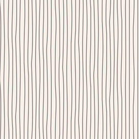 Tilda Classics - Pen Stripe in Light Grey - 130033 - Half Yard