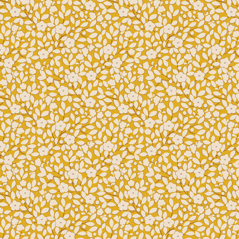 Cotton quilting fabric pattern called 'Spring'. Part of the 'Creating Memories' fabric collection. Designed by Tilda Fabrics for fabric company Tilda Fabrics. SKU: TIL130120. 44-45 inch width.