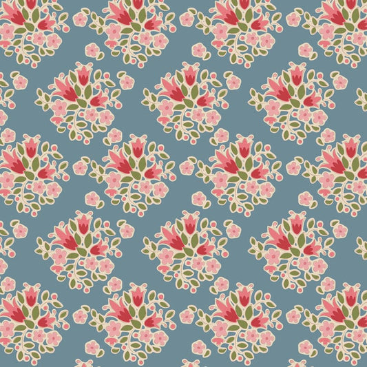 Cotton quilting fabric pattern called 'Summer'. Part of the 'Creating Memories' fabric collection. Designed by Tilda Fabrics for fabric company Tilda Fabrics. SKU: TIL130130. 44-45 inch width.