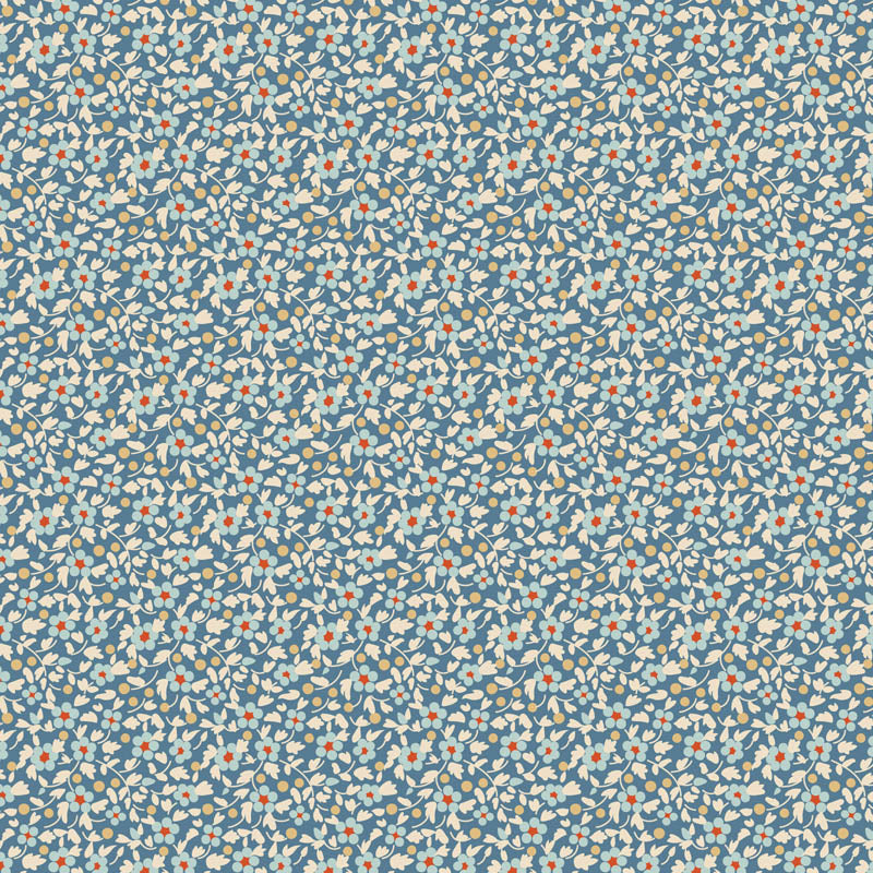 Cotton quilting fabric pattern called 'Summer'. Part of the 'Creating Memories' fabric collection. Designed by Tilda Fabrics for fabric company Tilda Fabrics. SKU: TIL130131. 44-45 inch width.