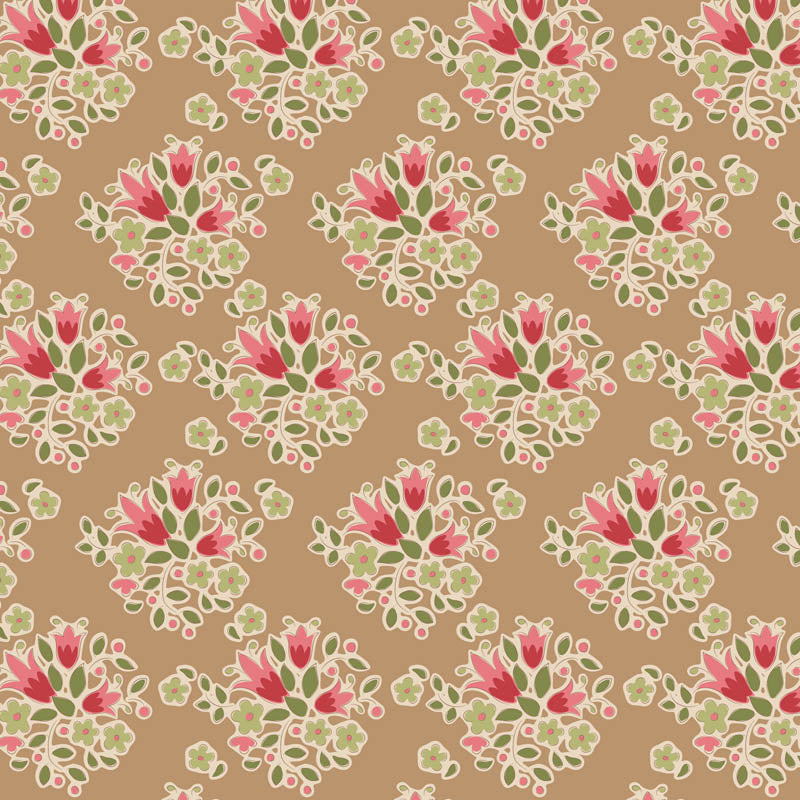 Creating Memories - Winter - Lulu in Sand - Tilda Fabrics - TIL130148