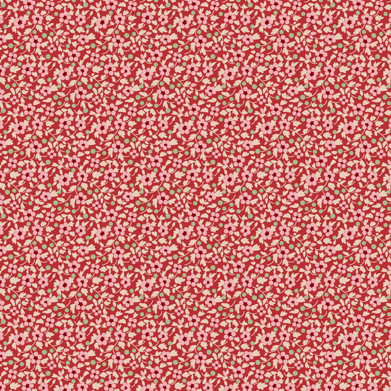 Creating Memories - Winter - Brie in Red - Tilda Fabrics - TIL130149