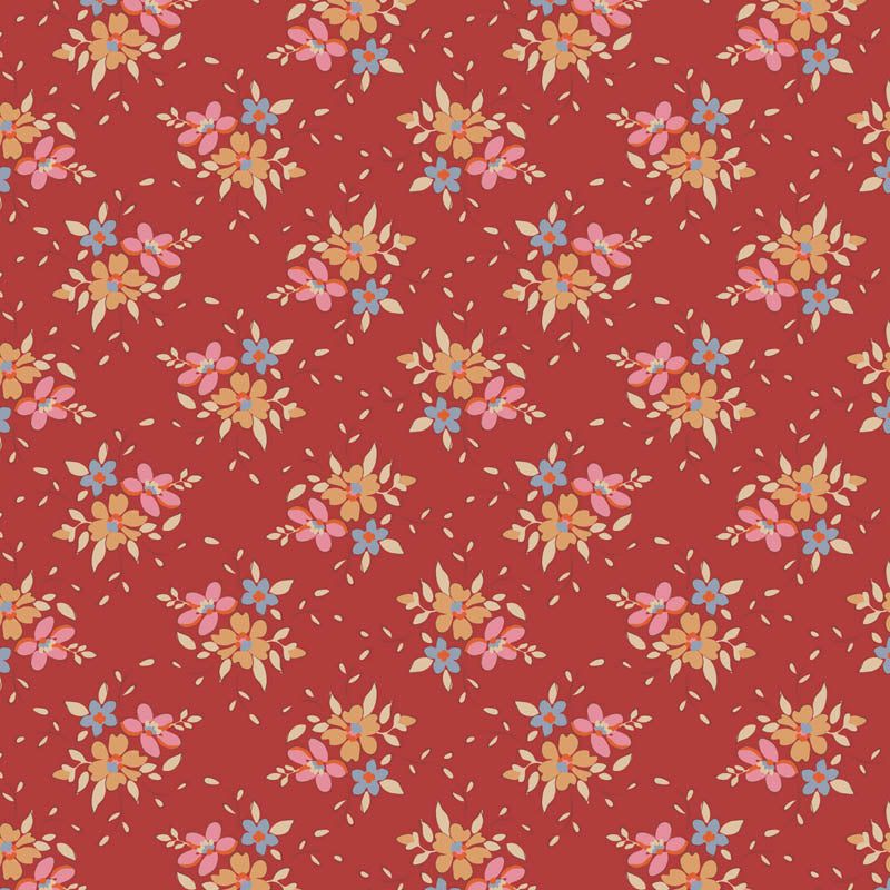 Creating Memories - Winter - Frida in Red - Tilda Fabrics - TIL130150