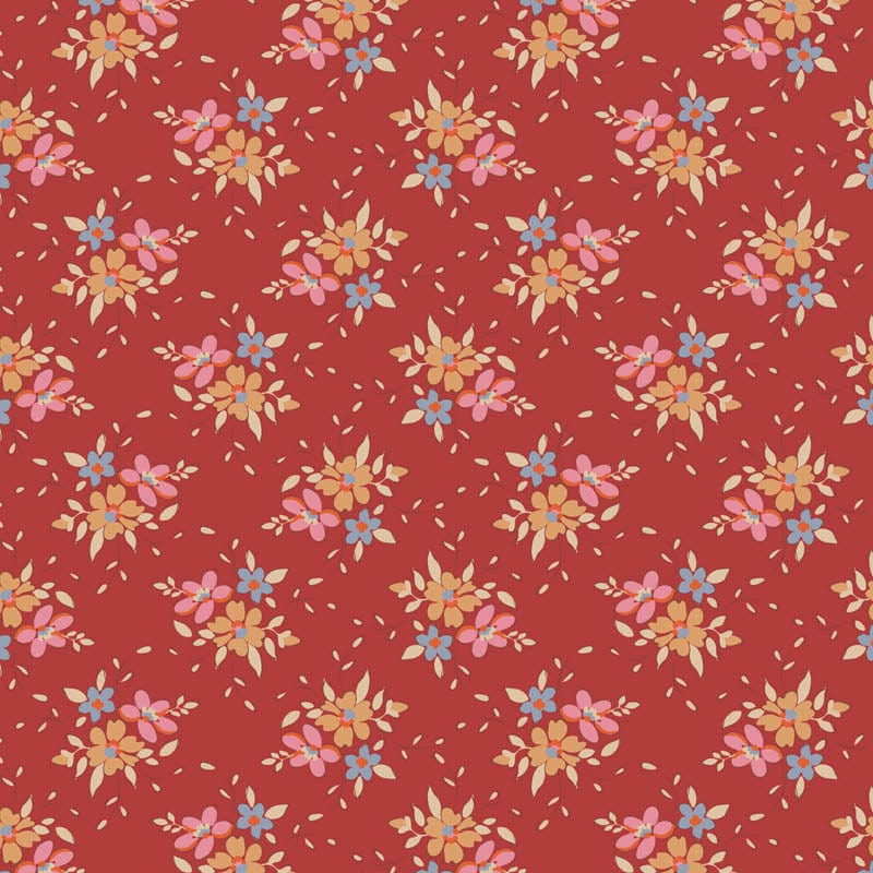 Cotton quilting fabric pattern called 'Winter'. Part of the 'Creating Memories' fabric collection. Designed by Tilda Fabrics for fabric company Tilda Fabrics. SKU: TIL130150. 44-45 inch width.