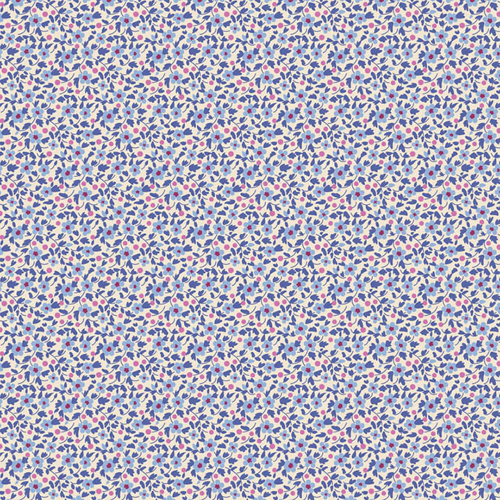 Iris quilting fabric, part of the Brie Basics fabric collection from Tilda Fabrics (SKU: TIL130189)