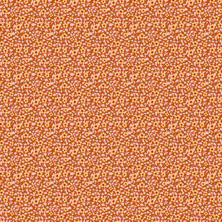 Ginger quilting fabric, part of the Brie Basics fabric collection from Tilda fabrics (SKU: TIL130197)