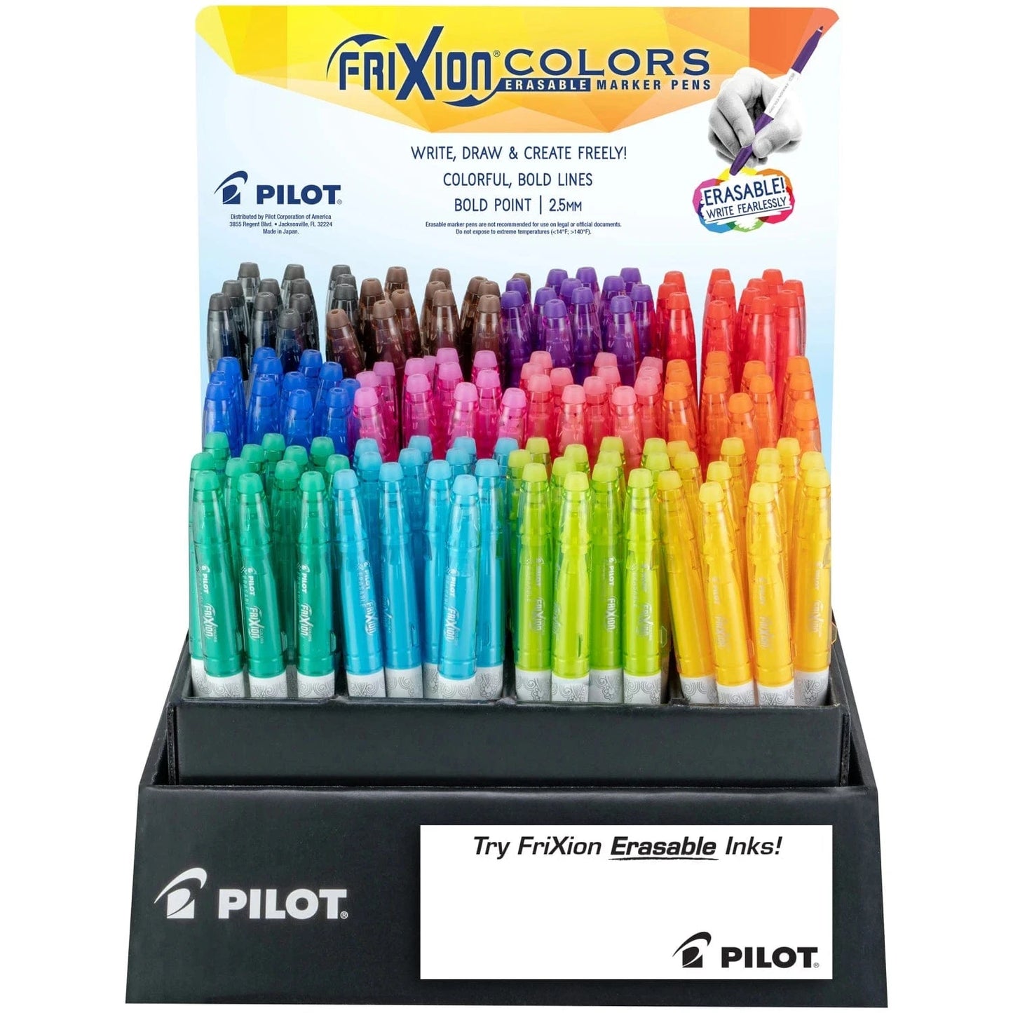 FriXion Colors Erasable Bold Point Marker Pens - Multiple Colors Available