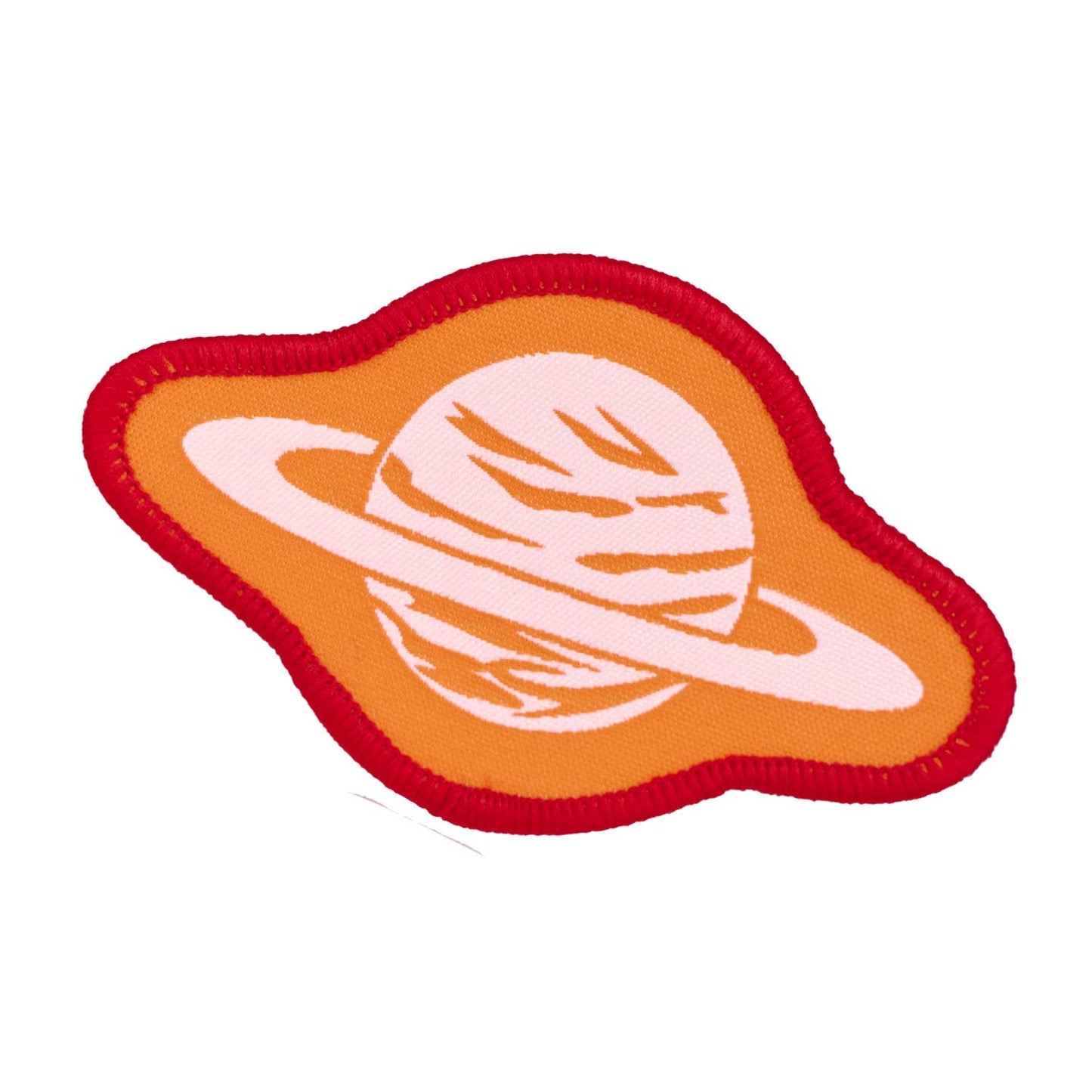 3, 2, 1... Blastoff - Orange Planet - 48x77mm - Iron-on Applique Patch