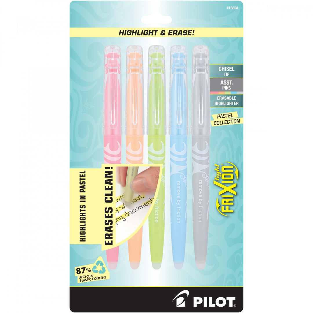 Frixion - Light Pastel Highlighter Pack
