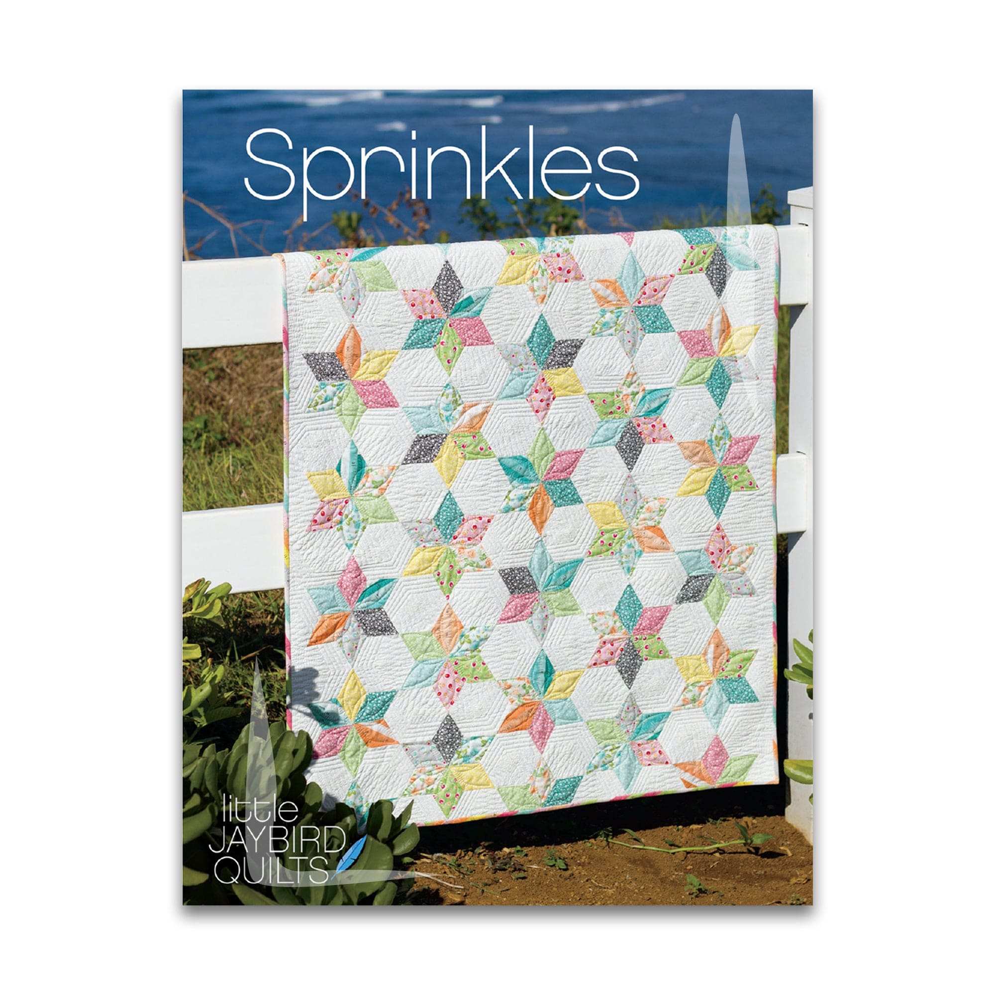 Sprinkles Baby Quilt Jaybird Quilts Paper Pattern JBQ 160 Pink