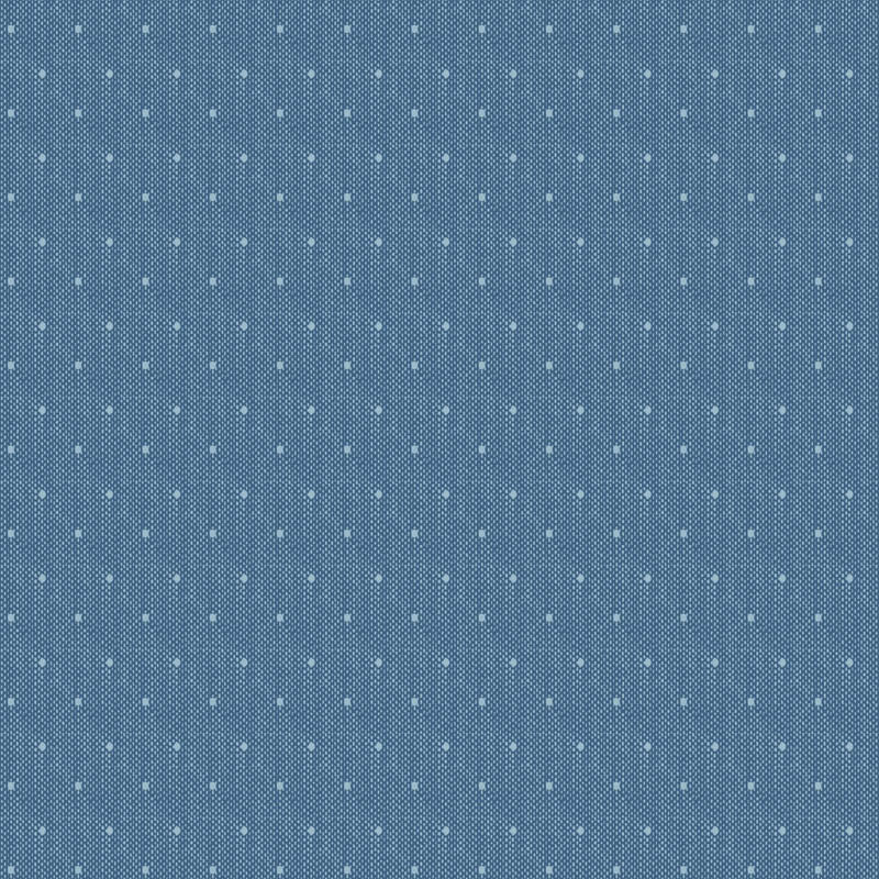 Creating Memories - Summer - Tiny Dot in Blue - Tilda Fabrics - TIL160067