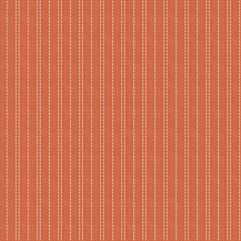 Creating Memories - Autumn - Seamstripe Woven in Ginger - Tilda Fabrics - TIL160074