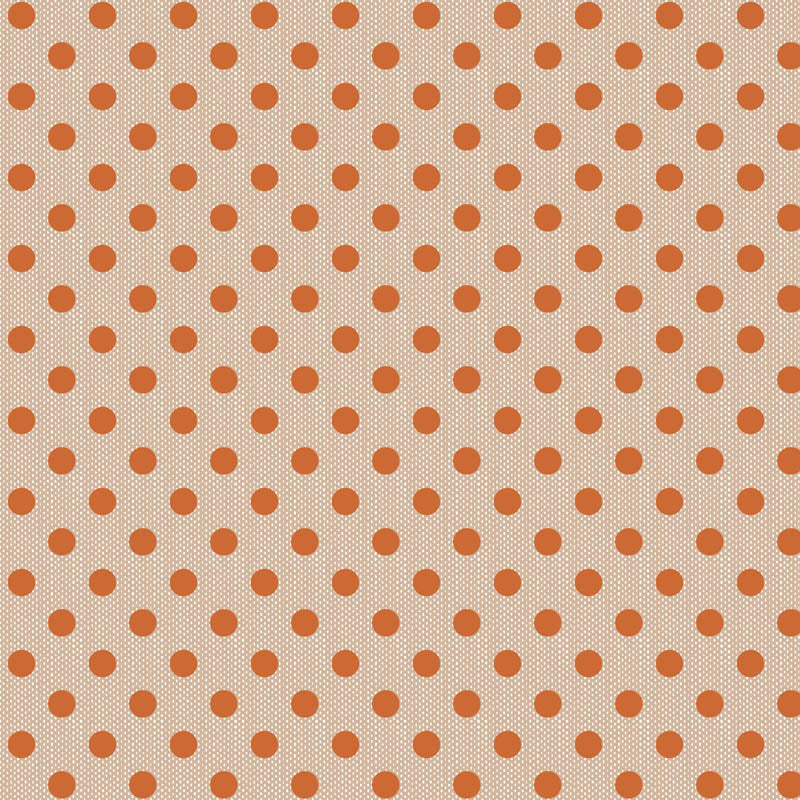 Creating Memories - Autumn - Polka Dot Woven in Ginger - Tilda Fabrics - TIL160078