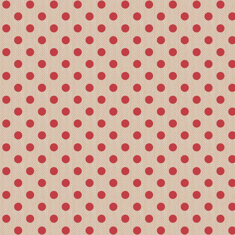 Creating Memories - Winter - Polka Dot Woven in Red - Tilda Fabrics - TIL160085