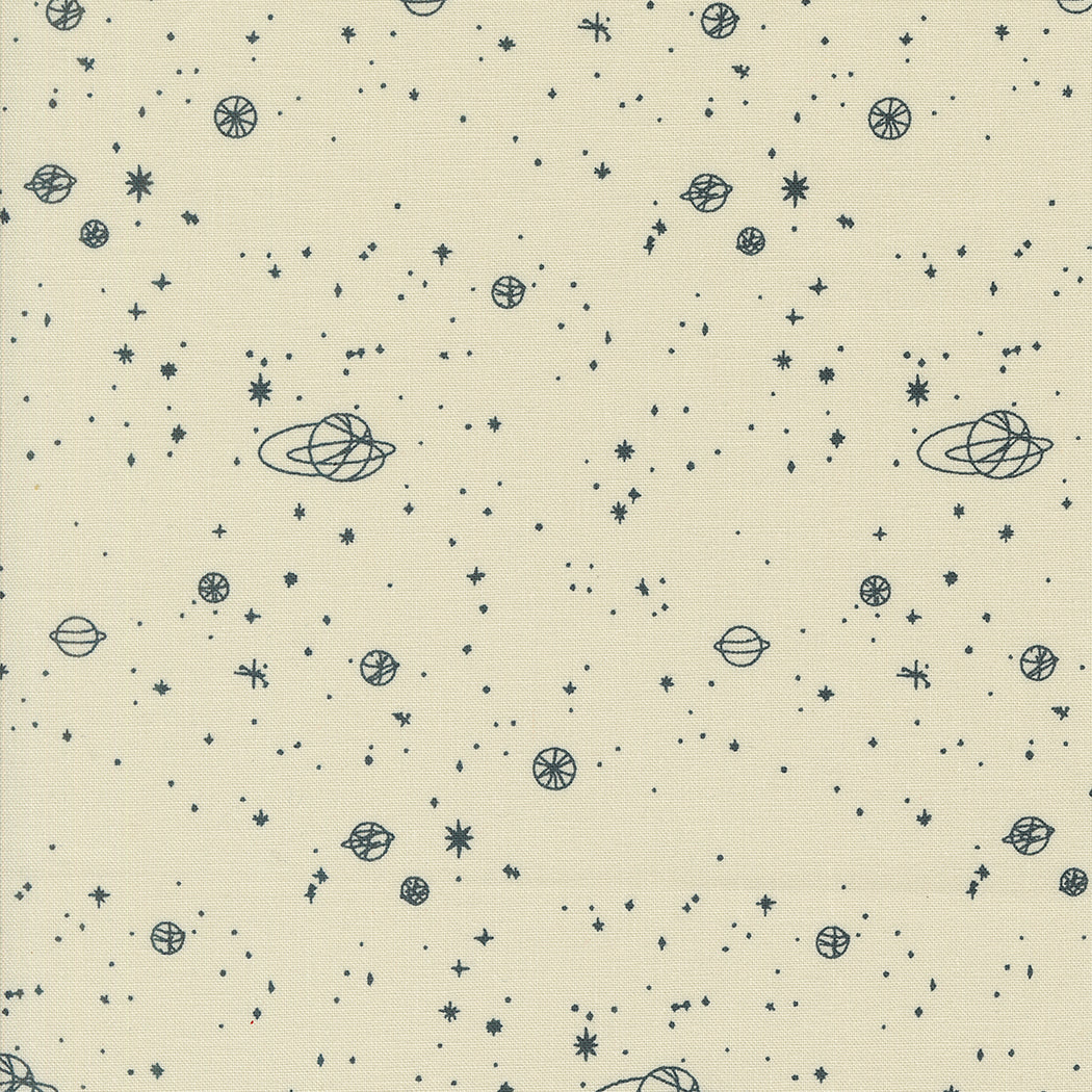 PREORDER - Still More Paper - Milky Way in Eggshell - Zen Chic - 1874 14 - Half Yard