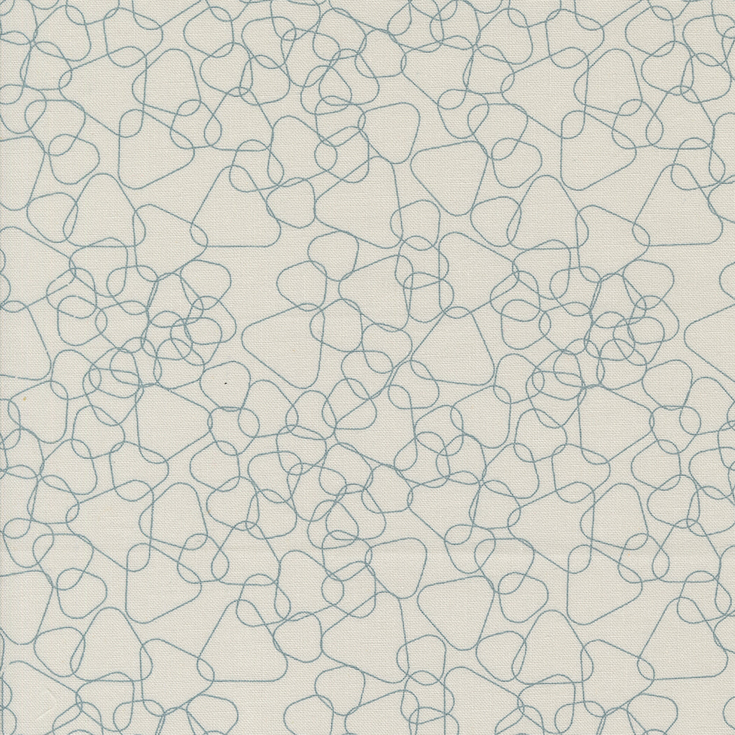PREORDER - Still More Paper - Angles in Fog - Zen Chic - 1876 14 - Half Yard
