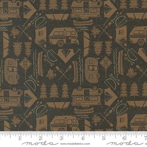 PREORDER - The Great Outdoors - Cabin - 20884 22 - Half Yard