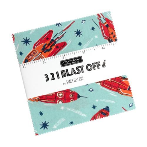 321 Blast Off Charm Pack by Stacy Iest Hsu, 42 pieces