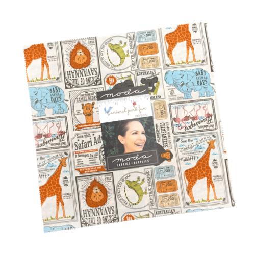 Animal Park Fun 10-Inch Layer Cake by Stacy Iest Hsu, 42 Pieces (Preorder)