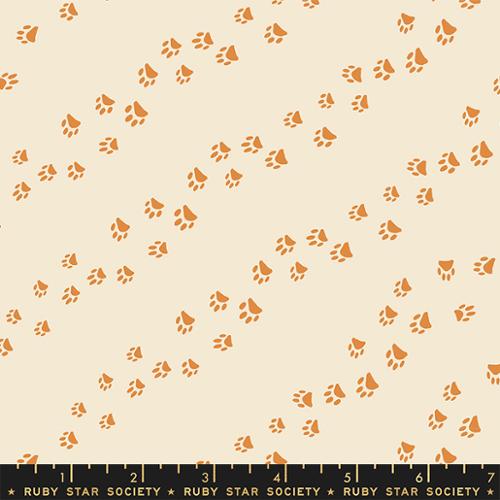 PREORDER - Dog Park - Wander Paw in Shell - RS2099 11 - Half Yard