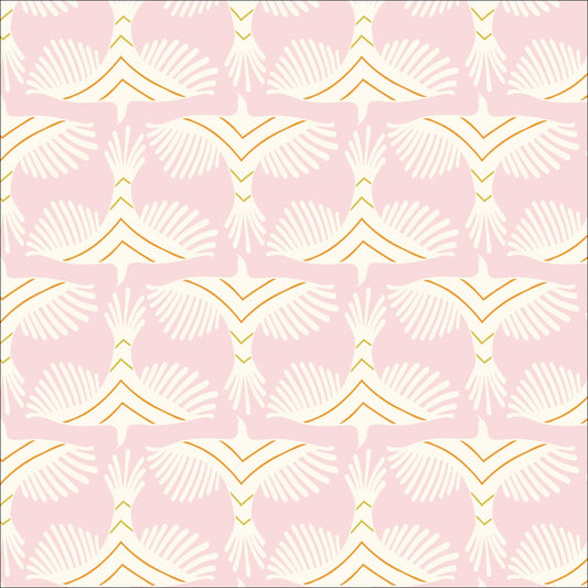 Cotton quilting fabric pattern called 'Soar'. Part of the 'Savanna Dreams' fabric collection. Designed by Kate Lower for fabric company Cloud 9 Fabrics. SKU: 227453. 44-45 inch width.