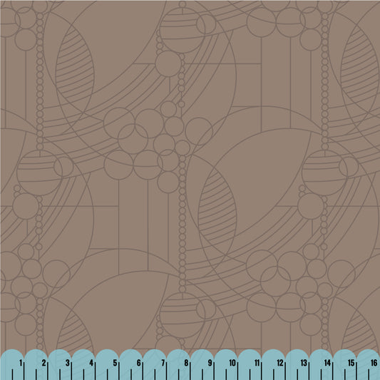 PREORDER - 108" Frank Lloyd Wright Collection - March Balloons in Earth - By Frank Lloyd Wright - 227557 - Half Yard
