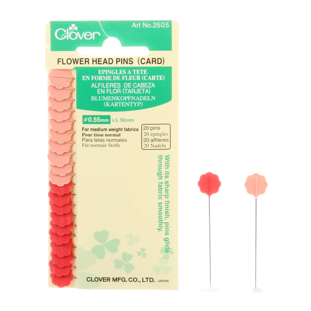 Clover - Flower Head Pin Size 32 - 2in 20ct - 2505CV